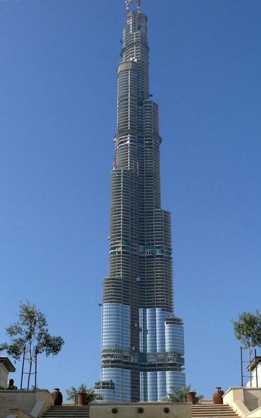 Burj Khalifa décembre 2007