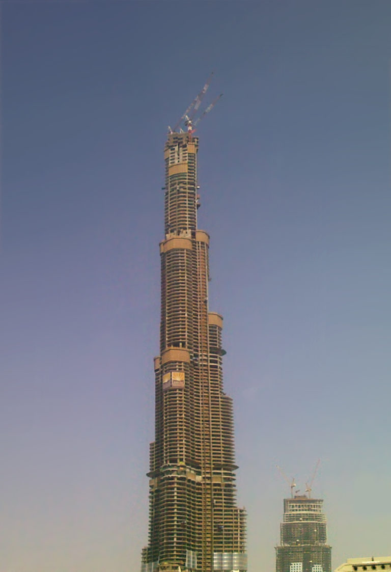 Construction Burj Khalifa Architecture, Entreprises, Dates Clés