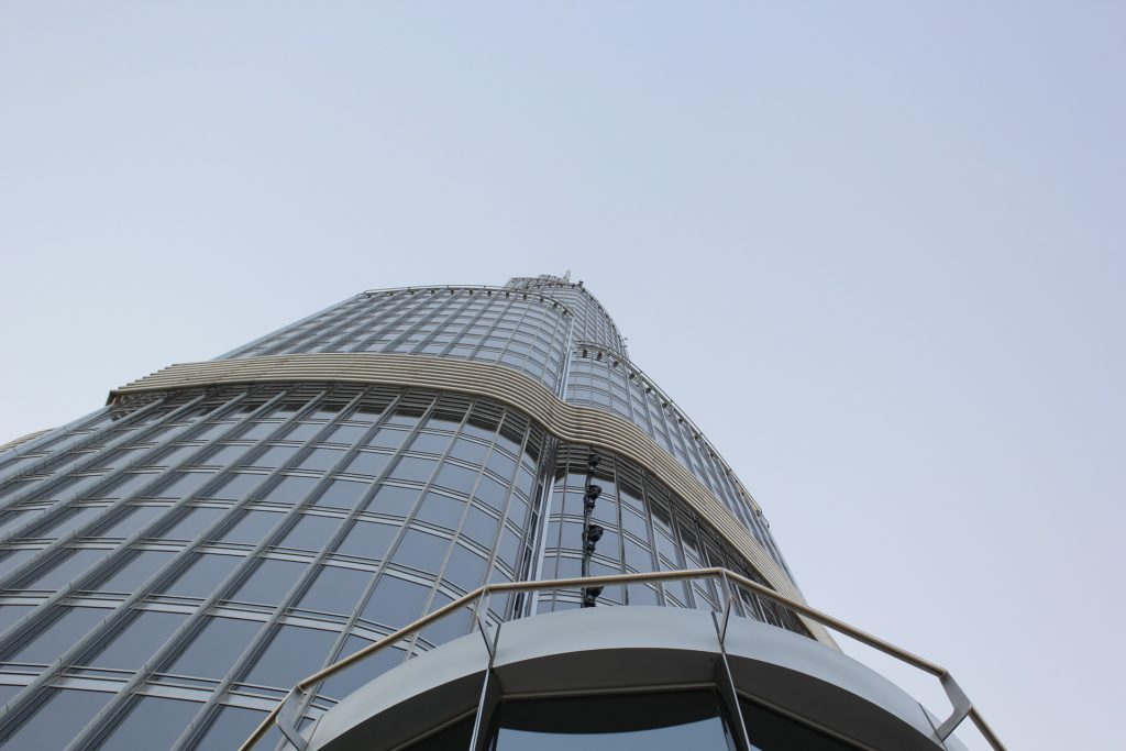 panneaux de verre Burj Khalifa